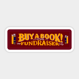 Buy a Book Fundraiser Sticker